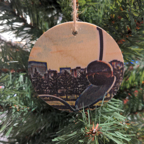 Wood Slice Ornament (24 different MN images)