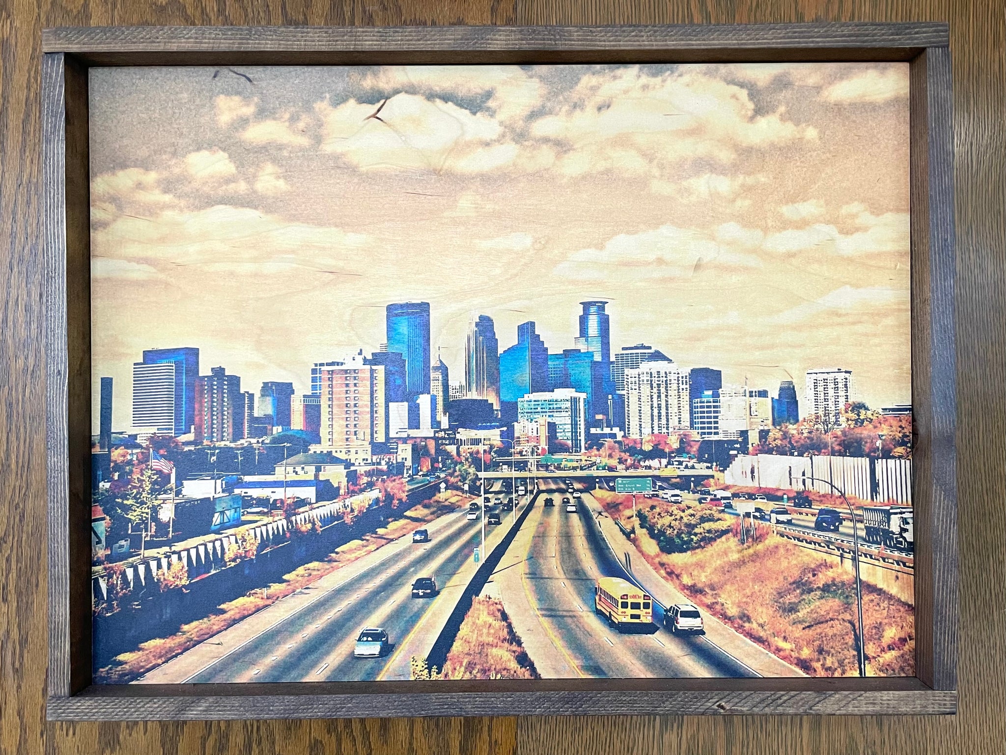 Minneapolis Skyline 18x24 Wall Art