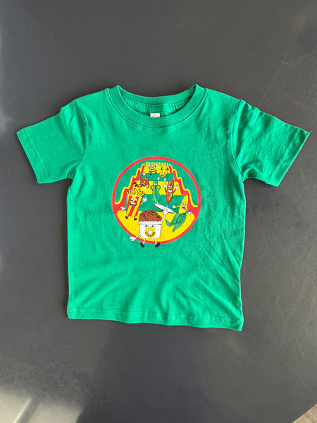 Kid's T-Shirt - State Fair Food/Giant Slide