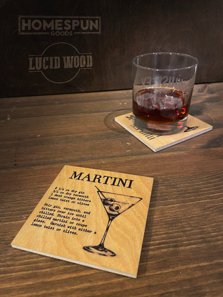 Coaster - Cocktail - Martini