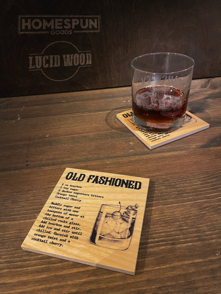 Coaster - Cocktail - Old Fashioned
