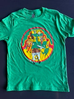 Kid's T-Shirt - State Fair Food/Giant Slide