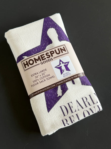 Flour Sack Towel - Dearly Beloved MN Music Legend