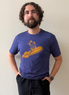 T-Shirt - Paul Bunyan Rides a Corn Dog