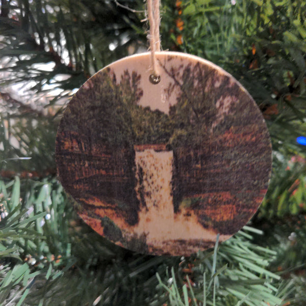 Wood Slice Ornament (24 different MN images)