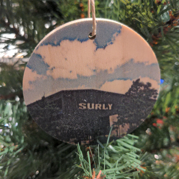 Wood Slice Ornament (24 different MN images)