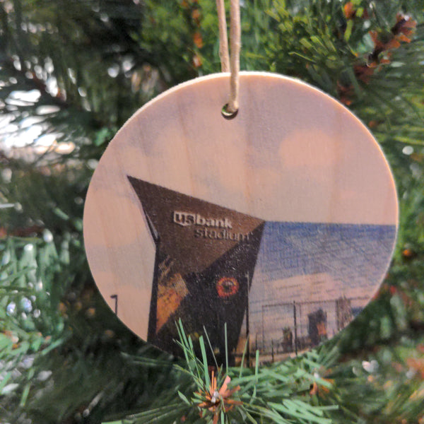 Wood Slice Ornament (24 different MN images)