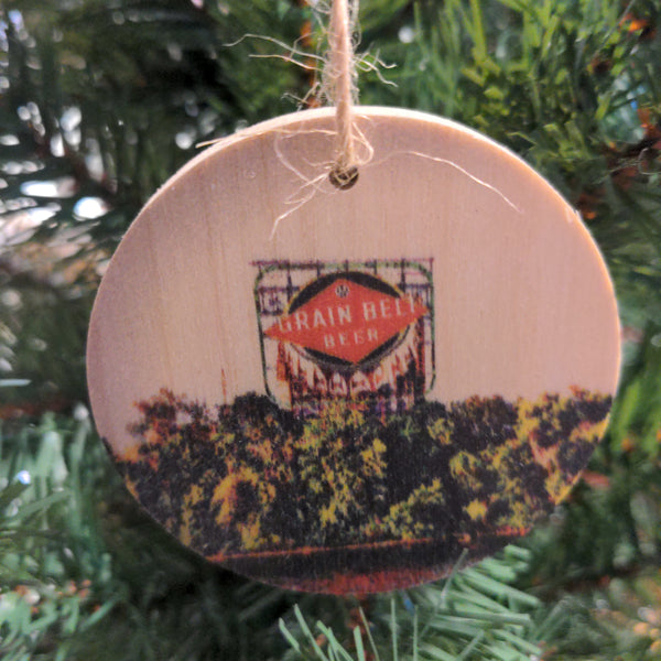 Wood Slice Ornament (24 different MN images)