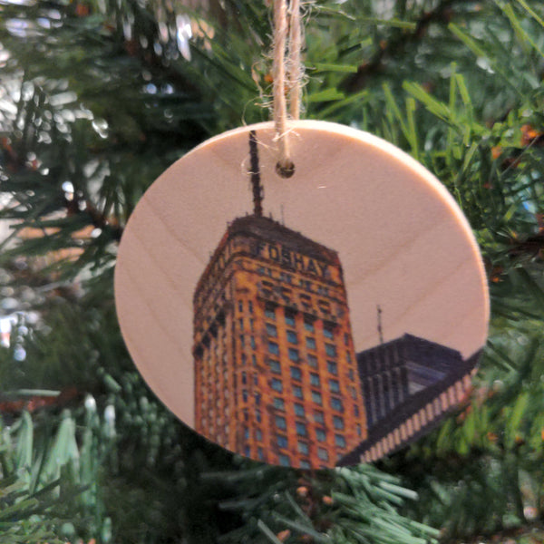 Wood Slice Ornament (24 different MN images)