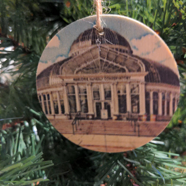 Wood Slice Ornament (24 different MN images)