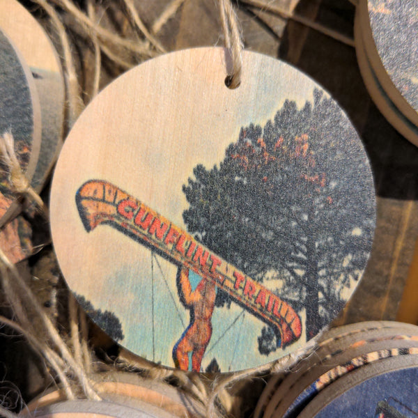 Wood Slice Ornament (24 different MN images)