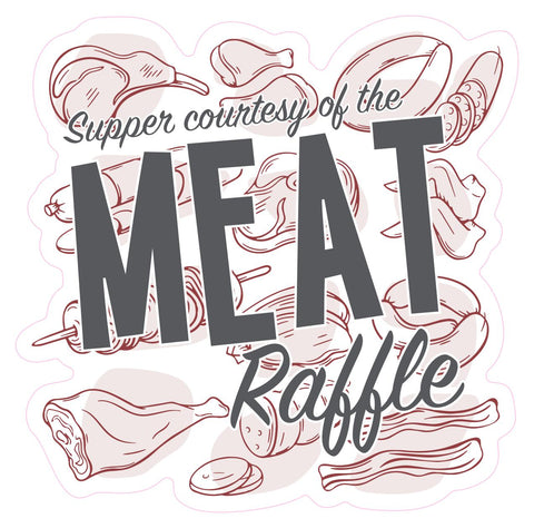 Sticker - Meat Raffle