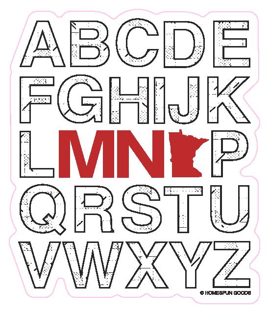 Sticker - ABC MN