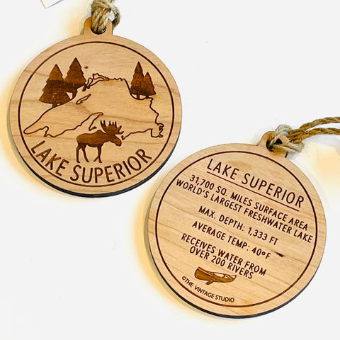 Ornament- Lake Superior Medallion