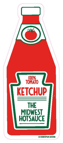 Sticker - Midwest Hotsauce (Ketchup)