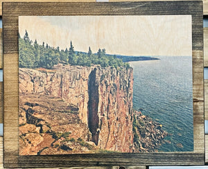 8x10 Double Mount Wall Art - Palisade Head