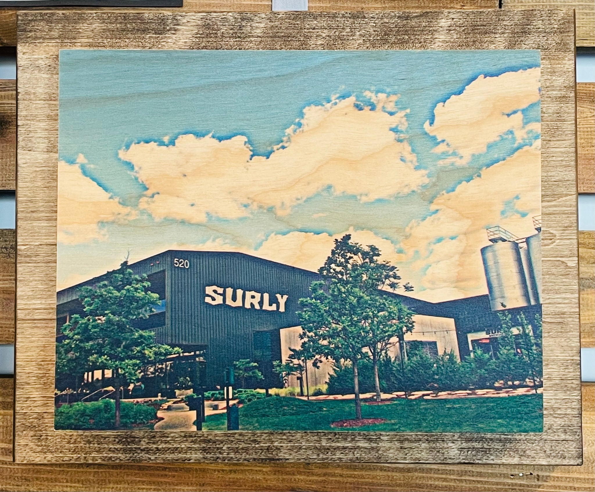 8x10 Double Mount Wall Art - Surly