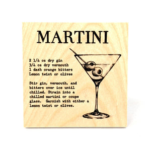 Coaster - Cocktail - Martini